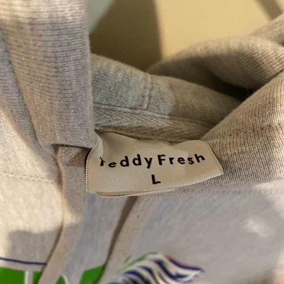 RETRO HOODIE TEDDY FRESH - Picture 3 of 3